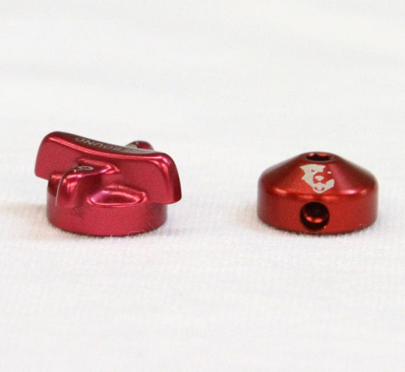 Low-Profile Shock Rebound Knob